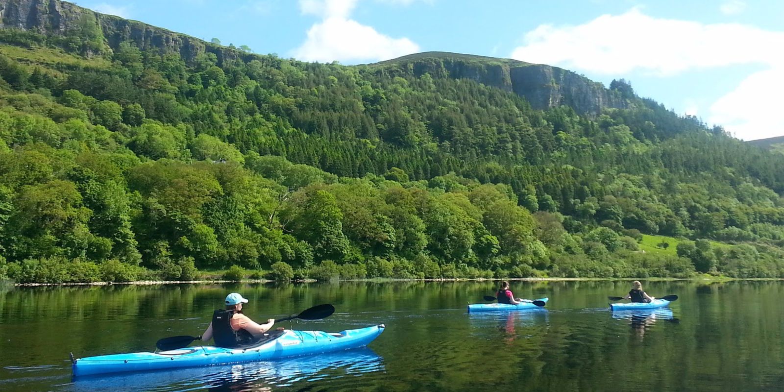 Kayaking Lough Gill Banner