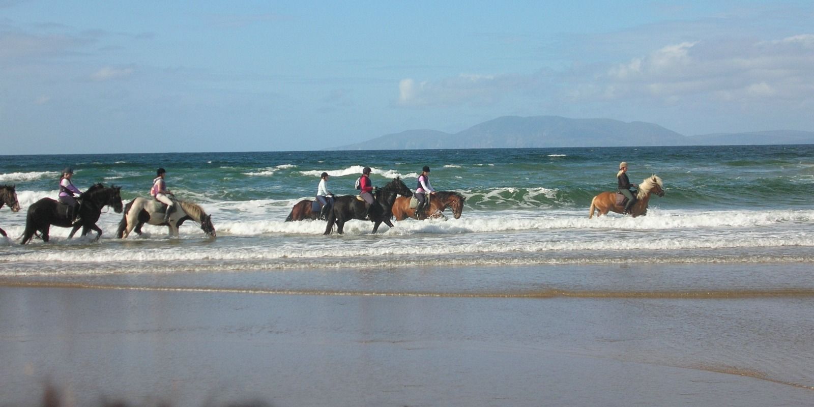 Riders in the surf