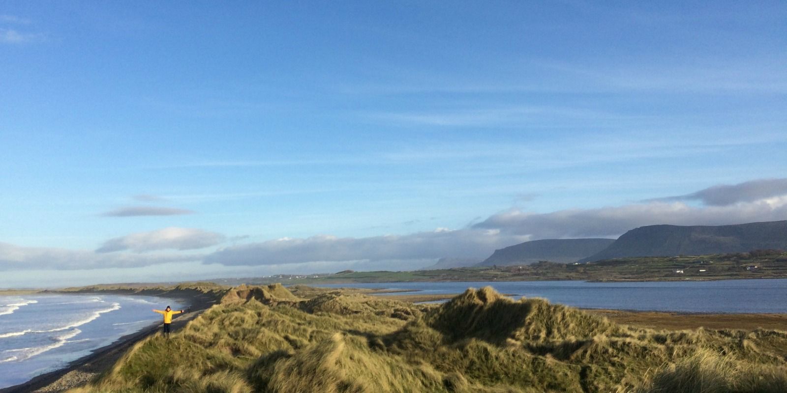 Beach walk sligo